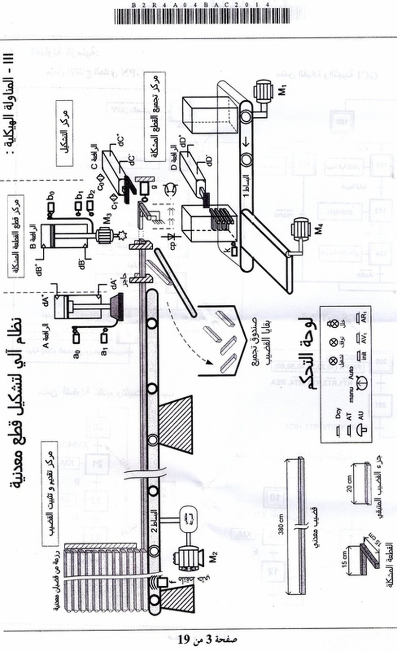 موضوع الهندسة الكهربائية بكالوريا 2014 194617